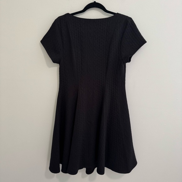 Torrid Mini Textured Knit Skater Dress - Picture 7 of 7